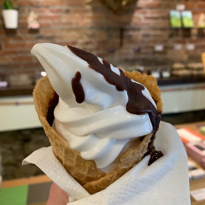 photo of Pure Lovin' Chocolate Vanilla Soft Serve shared by @vegoutvictoria on  30 Mar 2024 - review