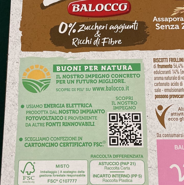 photo of Balocco zero più shared by @barbargo on  16 Nov 2023 - review