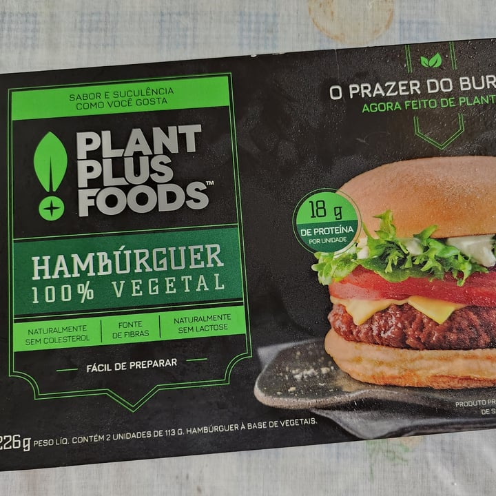 photo of Plant Plus Foods Hambúrguer shared by @thaismaluf on  01 Oct 2023 - review