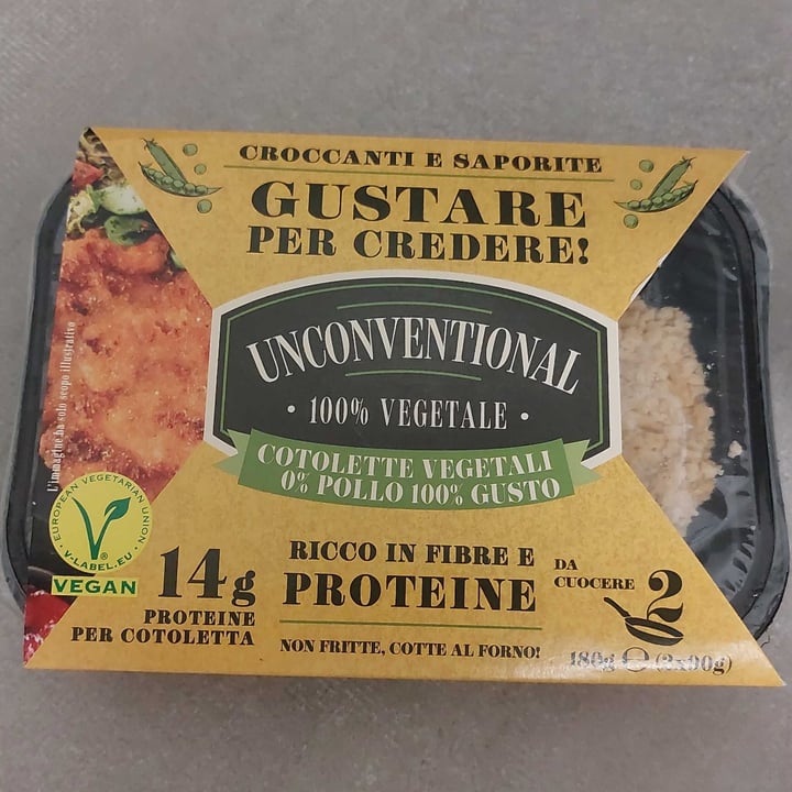 photo of Unconventional Cotolette Vegetali 0% Pollo 100% Gusto shared by @giustemp on  25 Aug 2023 - review