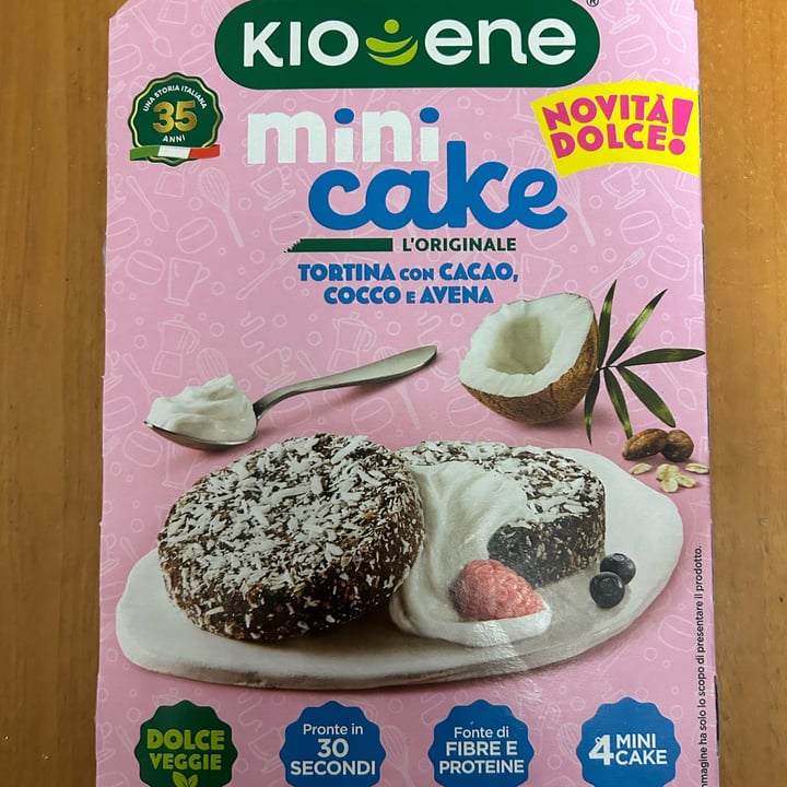 photo of Kioene kioene mini cake Tortina con cacao, cocco e avena shared by @federego77 on  05 Nov 2023 - review