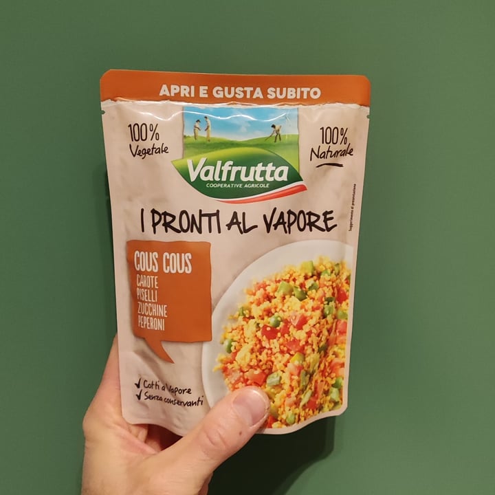 photo of Valfrutta I pronti al vapore cous cous shared by @vluca on  19 Mar 2024 - review