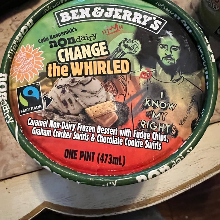photo of Ben & Jerry's Change The Whirled Non-Dairy Frozen Dessert shared by @allycat38 on  10 Sep 2023 - review