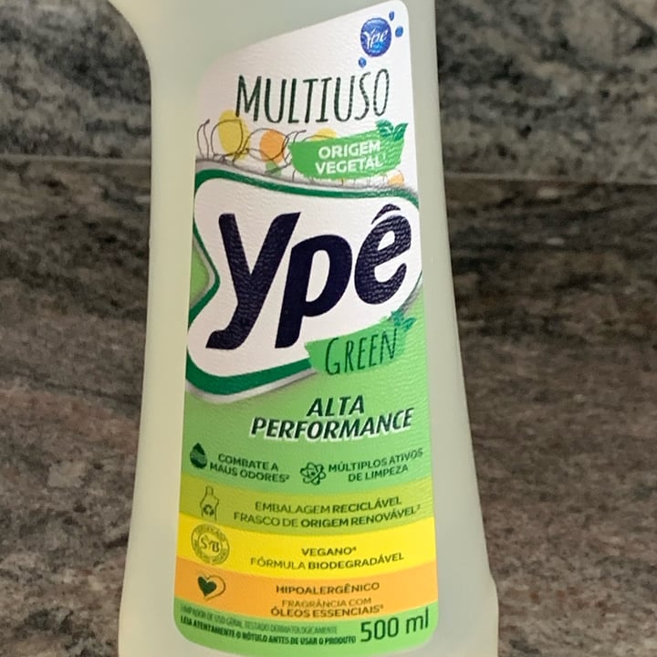 photo of Ypê Green Limpador Multiuso shared by @vimauro on  01 May 2024 - review