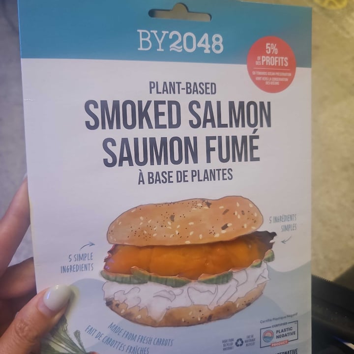 photo of By2048 Plant-Based Smoked Salmon shared by @andreaalexandra on  30 Sep 2023 - review