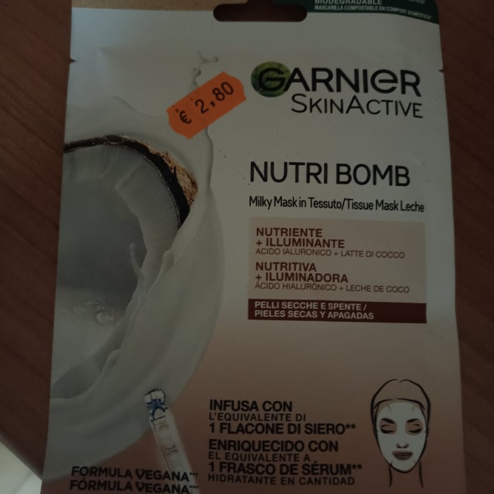 photo of Garnier Maschera Nutri Bomb shared by @fede02 on  09 Jun 2024 - review