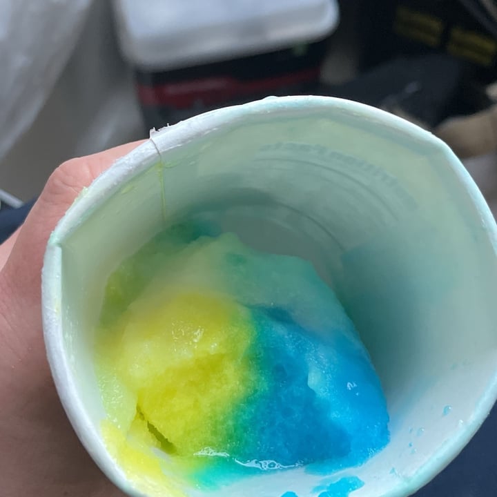 photo of Philadelphia Water Ice blueberry coconut pineapple shared by @oshmorethstorm on  06 Dec 2024 - review