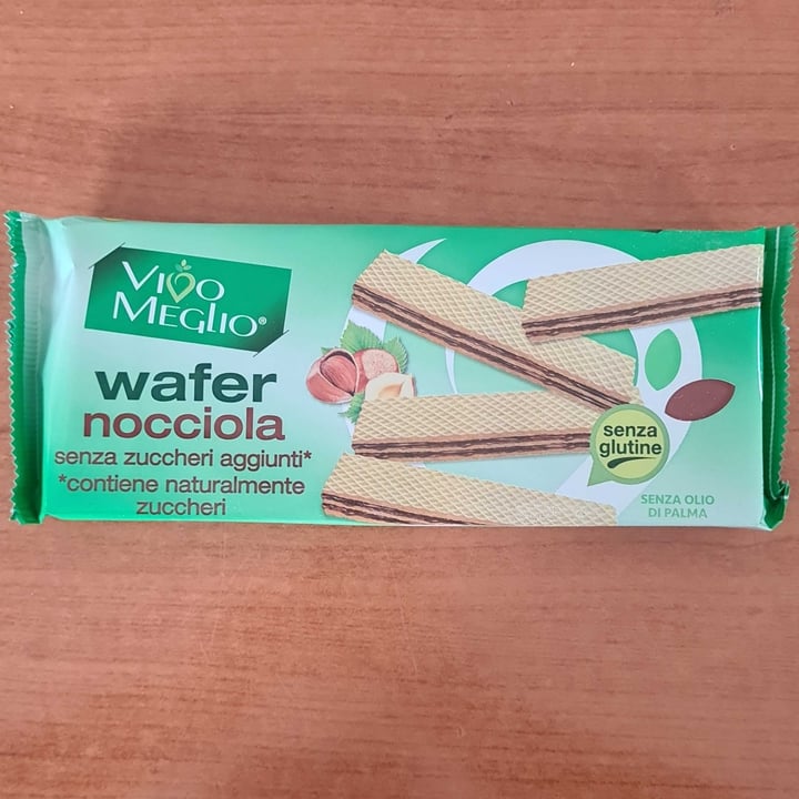 photo of Vivo Meglio Wafer Alla Nocciola Vegan & Gluten Free shared by @alesssssssia on  24 May 2024 - review