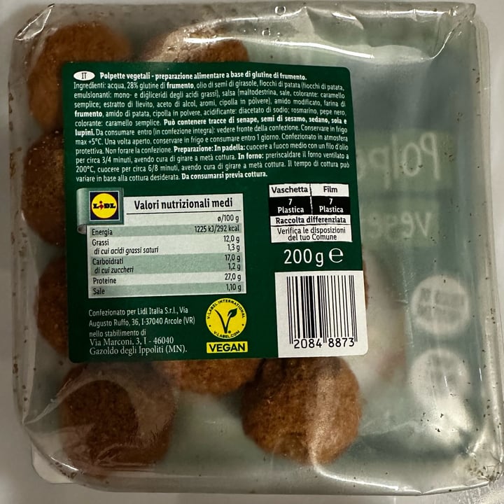 photo of Vemondo Polpette Vegane shared by @silviadmb on  30 Apr 2024 - review
