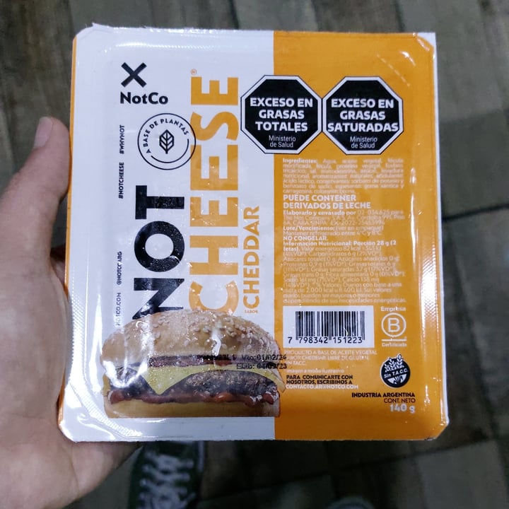 photo of NotCo Not Cheese shared by @eternavegan07 on  06 Feb 2024 - review