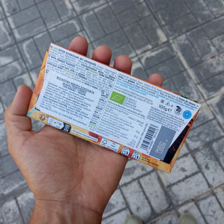 photo of Vivani Feine Bitter Orange, 70% Cacao shared by @alexdaper on  20 Aug 2025 - review