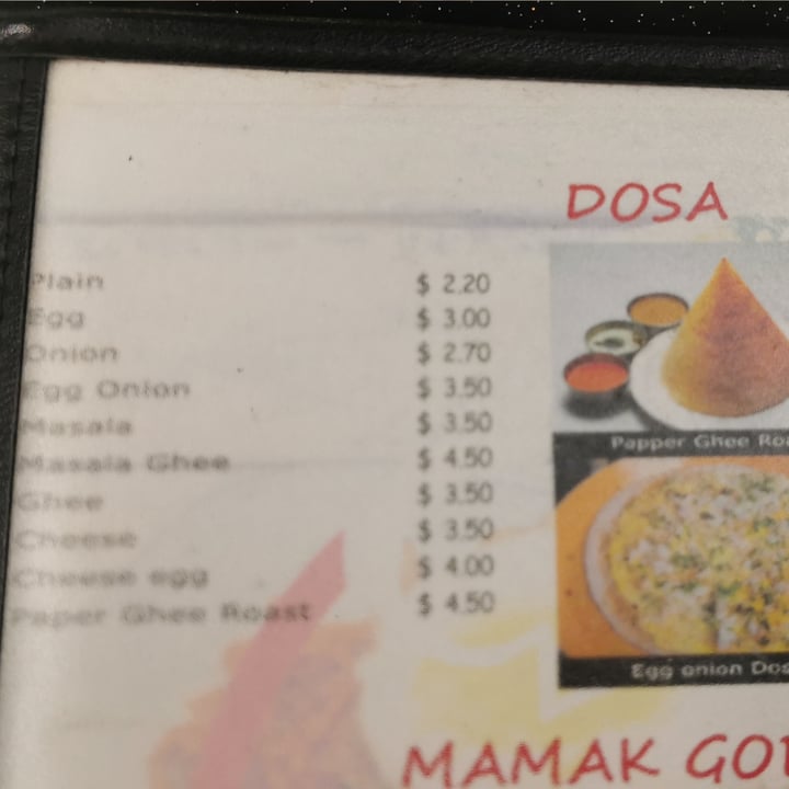 photo of Mr Mamak masala dosa shared by @bengtang on  06 Oct 2024 - review