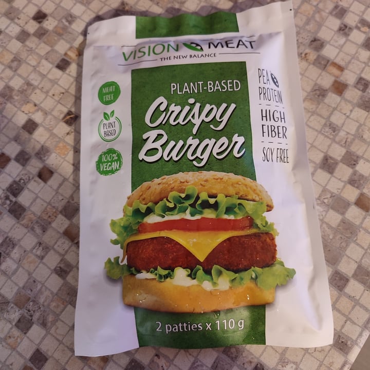 photo of Vision meat Vegan burger shared by @flouredfingers on  30 Apr 2024 - review
