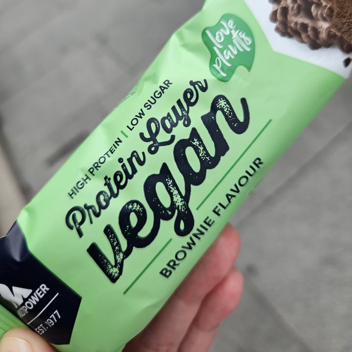 photo of Multipower Protein Layer Vegan Brownie Flavour shared by @thebress on  08 Sep 2024 - review