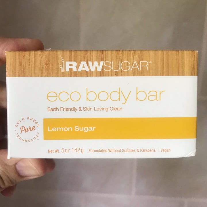 photo of Raw Sugar Lemon Sugar eco body bar shared by @arronlee on  18 May 2024 - review
