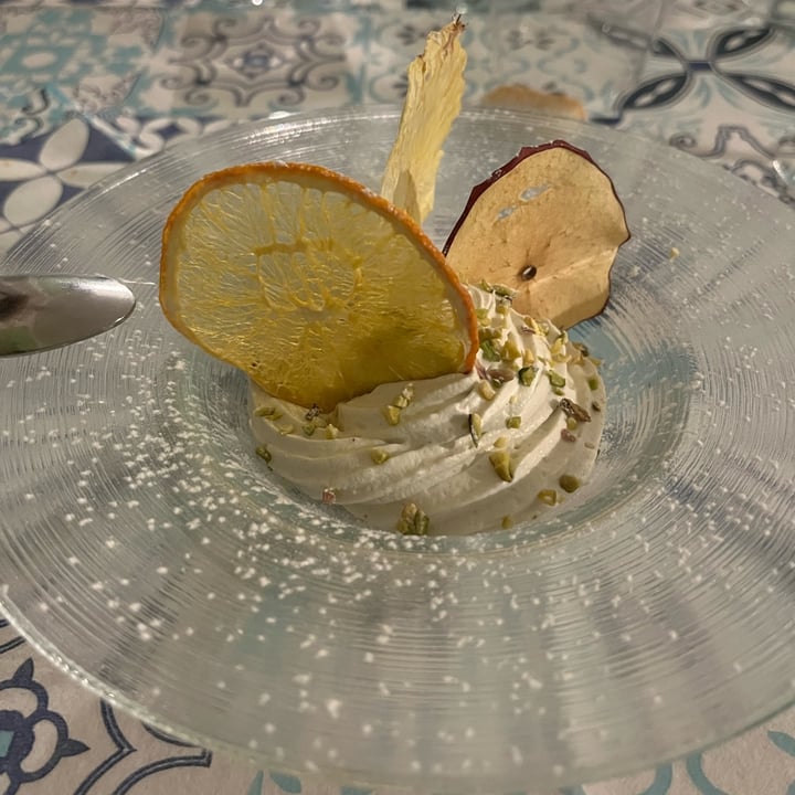 photo of Ristorante pizzeria Al Barchetto Mousse al pistacchio shared by @lucyvegan83 on  03 Dec 2024 - review