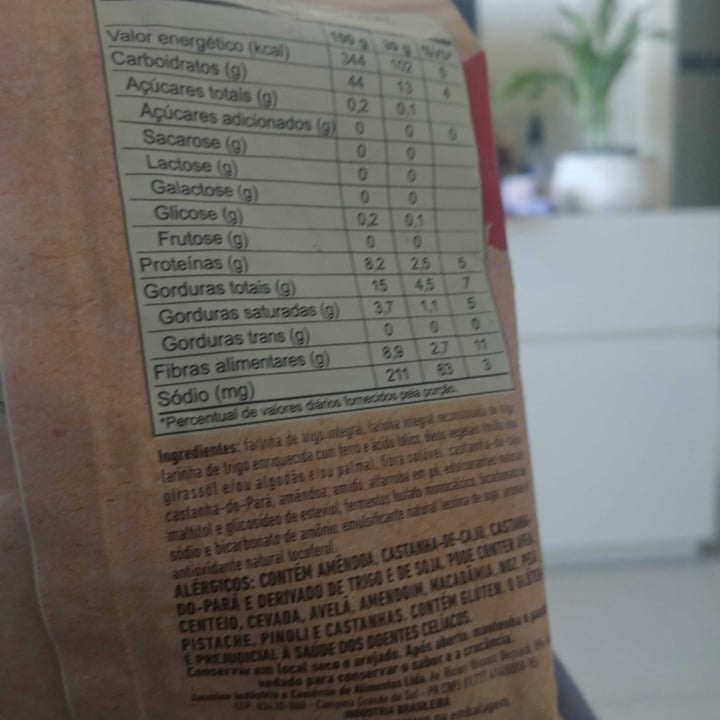 photo of Jasmine Cookies Amêndoas e Castanhas (zero açúcar) shared by @funlion24 on  15 Nov 2024 - review