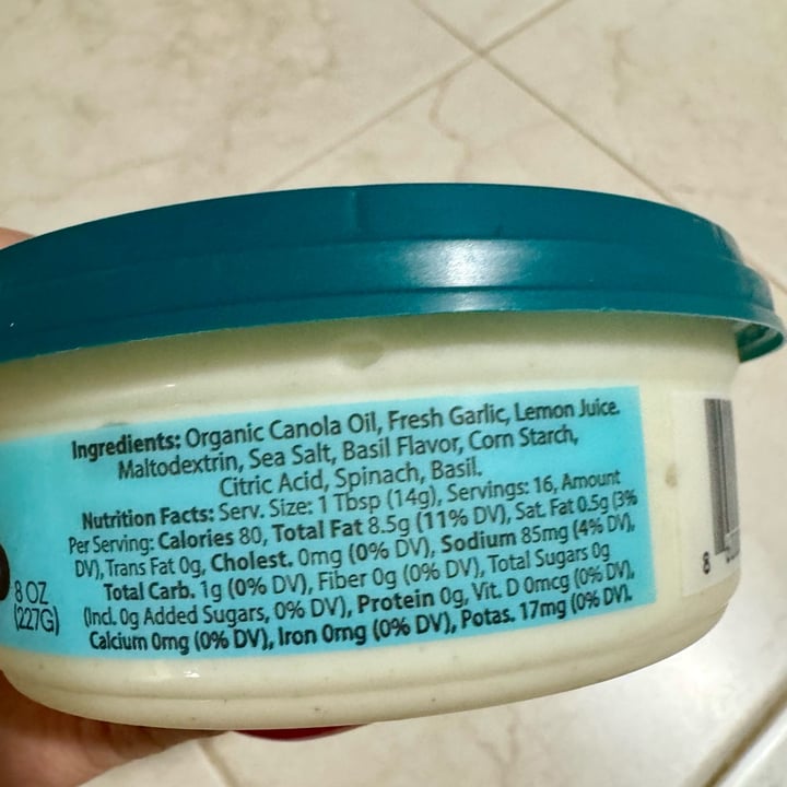 photo of Toom Basil Garlic Dip shared by @clarec36 on  07 Nov 2024 - review
