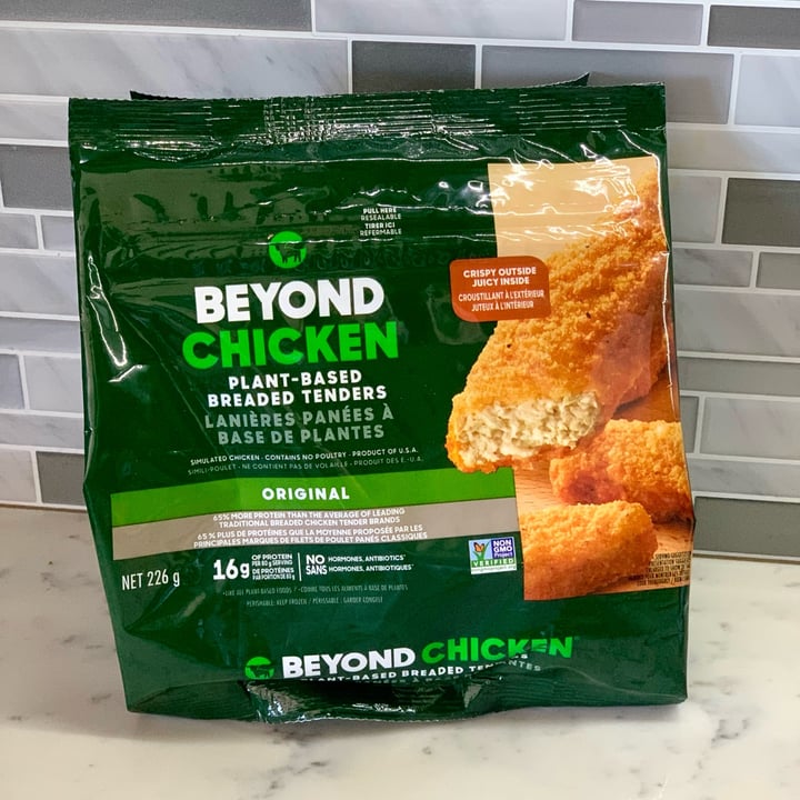 photo of Beyond Meat Beyond Chicken Plant-Based Breaded Tenders shared by @veganvanman on  09 May 2024 - review