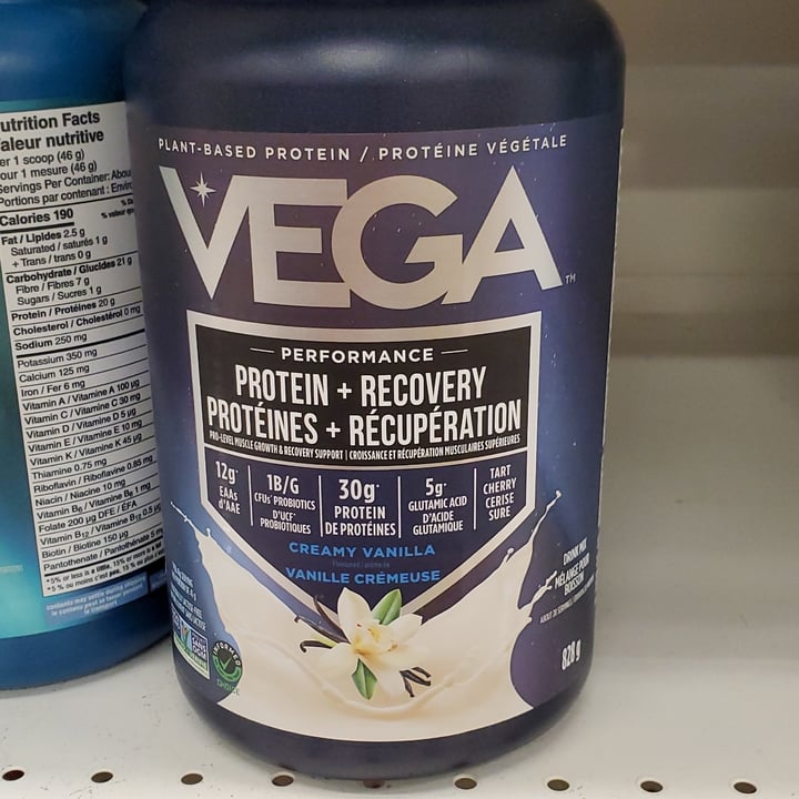 photo of Vega proteine et récupération - vanille crémeuse shared by @courage-and-a-brick on  18 Sep 2025 - review