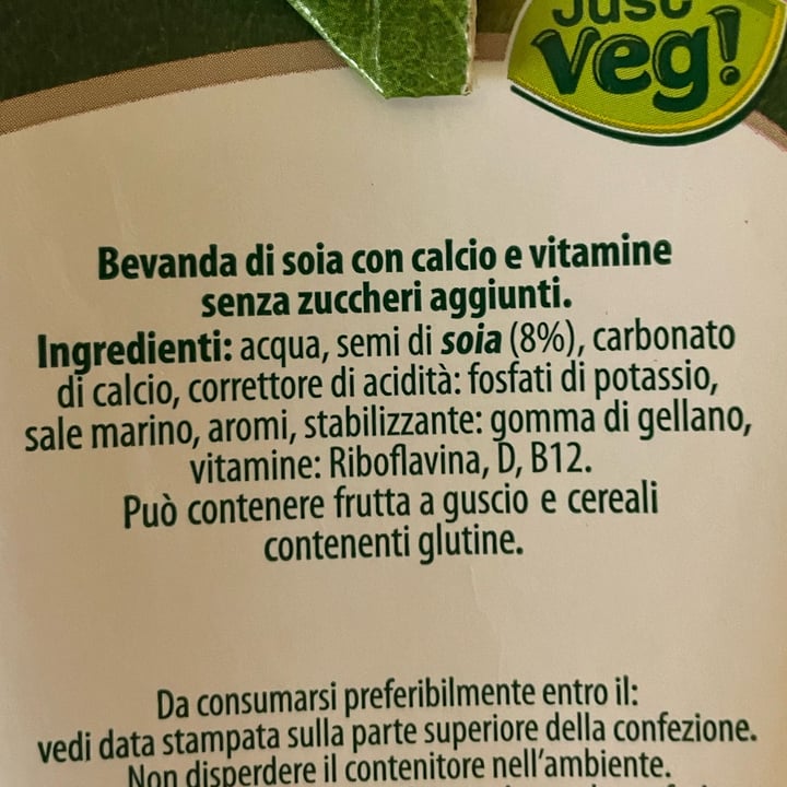 photo of Just Veg! (ALDI Italy) Bevanda di Soia senza zuccheri aggiunti shared by @veraab on  13 Mar 2024 - review