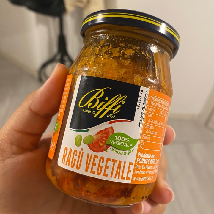 photo of Biffi che sugo ragu vegetale shared by @inescedeno20 on  25 Oct 2023 - review