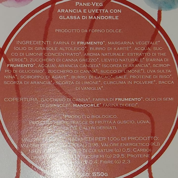 photo of Biscottificio Guerra pane veg arancia e uvetta con glassa di mandorle shared by @lucthelucky on  12 Jan 2024 - review