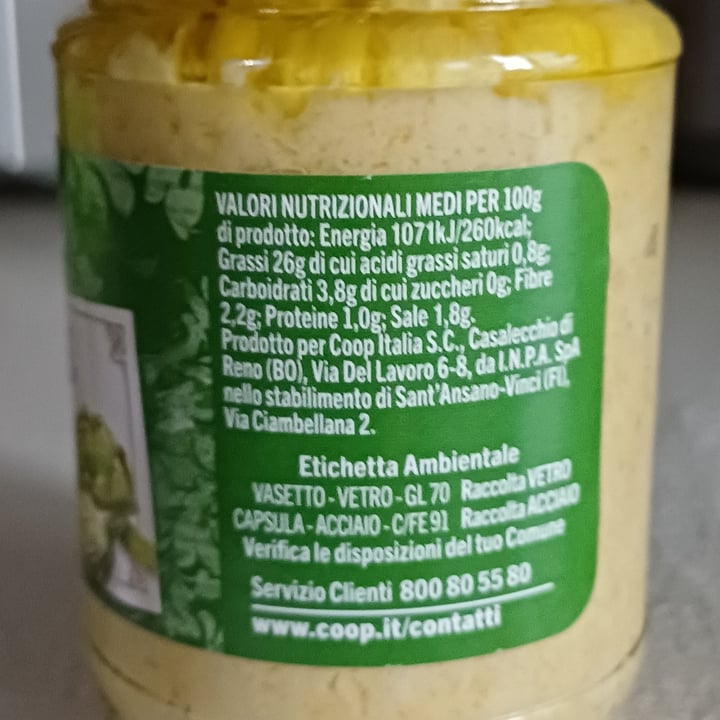 photo of Coop Paté di carciofi shared by @kate71 on  15 Sep 2025 - review