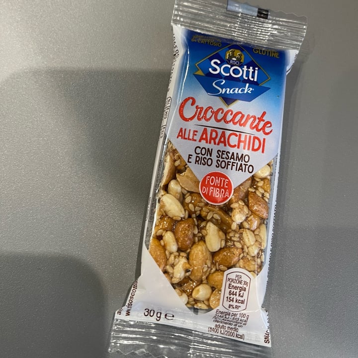 photo of Riso Scotti CROCCANTE Arachidi, Sesamo e Riso Soffiato shared by @ravez on  17 Jun 2024 - review