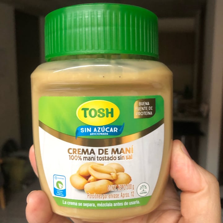 photo of Tosh Crema de maní shared by @bebo9929 on  05 Feb 2024 - review