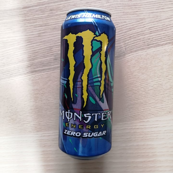 photo of Monster Energy Lewis Hamilton Zero Sugar shared by @pandapolaire on  28 Jan 2024 - review