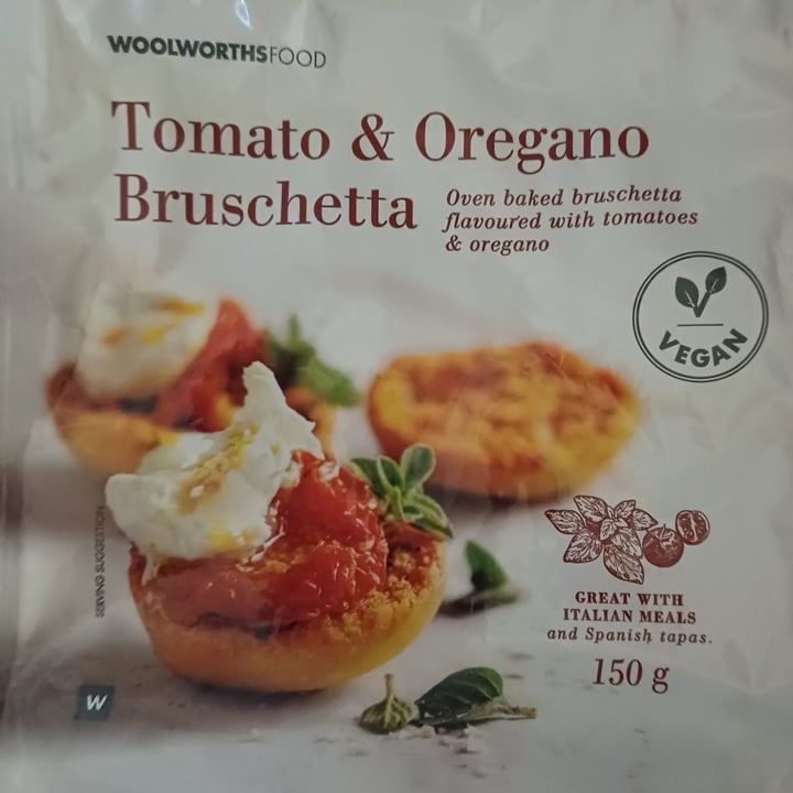 photo of Woolworths Food Tomato & Oregano Bruschetta shared by @wendydee on  25 Sep 2025 - review