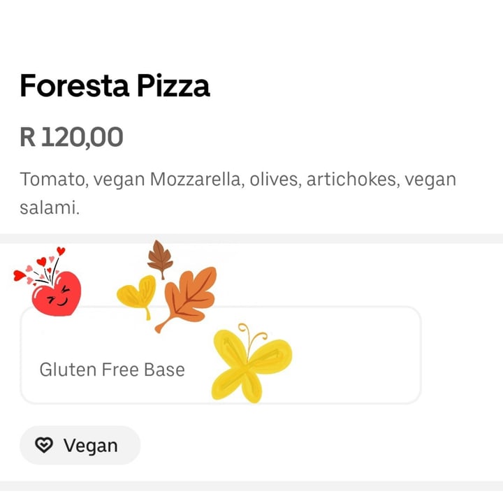 photo of Vegan E Meet Italy Foresta pizza shared by @ronelle on  29 Dec 2023 - review