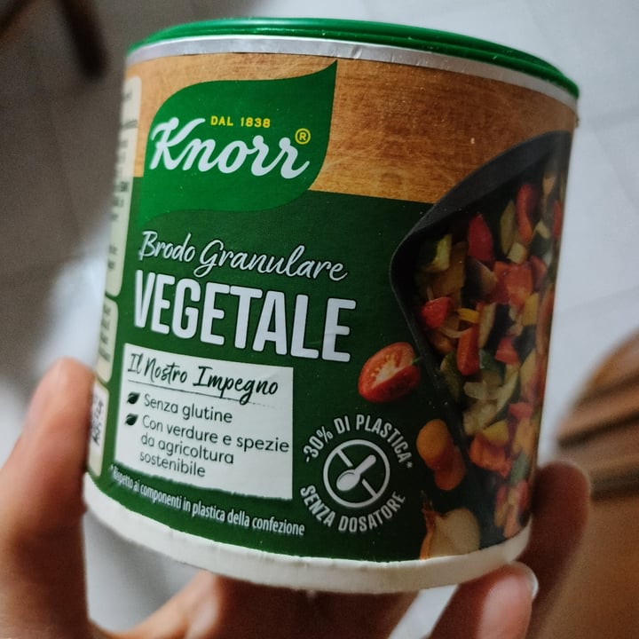 photo of Knorr Brodo granulare vegetale shared by @bloodymaryai on  15 Apr 2024 - review