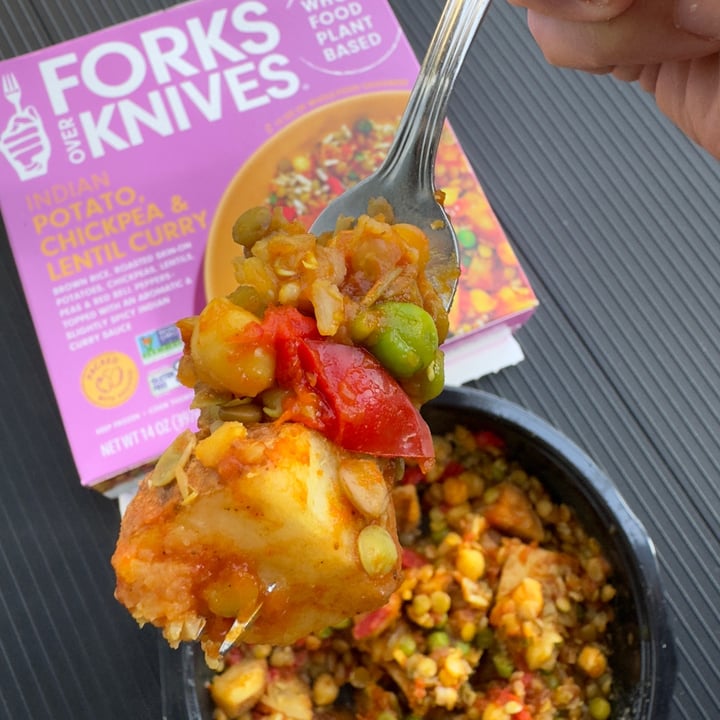 Forks Over Knives Indian Potato, Chickpea, & Lentil Curry Review abillion