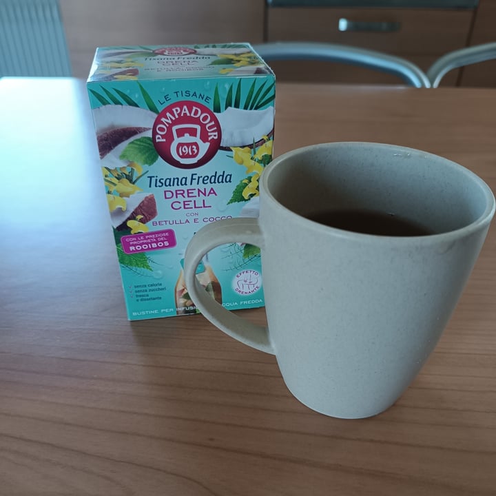 photo of Pompadour Tisana Fredda Drenacell Con Betulla & Cocco shared by @elyyveg on  02 Jul 2025 - review