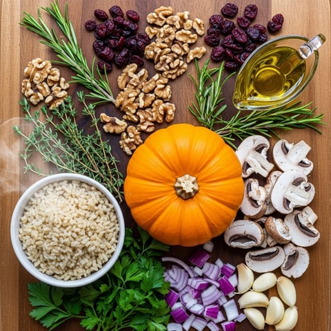 Easy Roasted Vegan Stuffed Pumpkin: Your Gluten-Free Holiday Centerpiece
