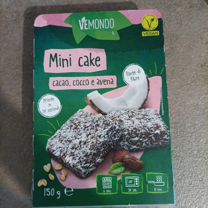 photo of Vemondo mini cake cacao cocco e avena shared by @chiarasegato on  23 May 2024 - review