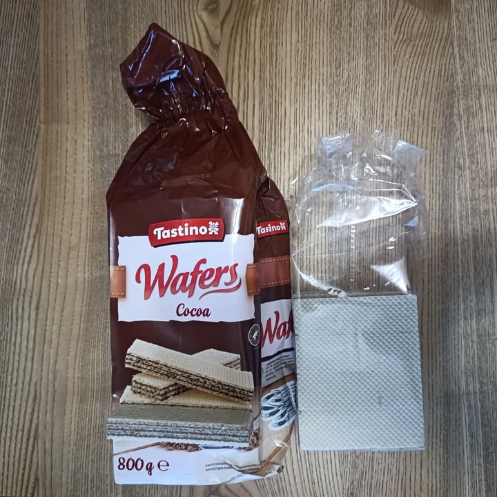 photo of Tastino wafers cocoa shared by @flowvegan on  14 May 2024 - review