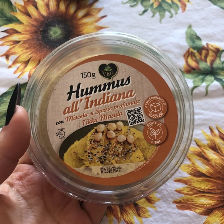 photo of IO VEG hummus all'indiana shared by @mari99 on  30 Mar 2024 - review