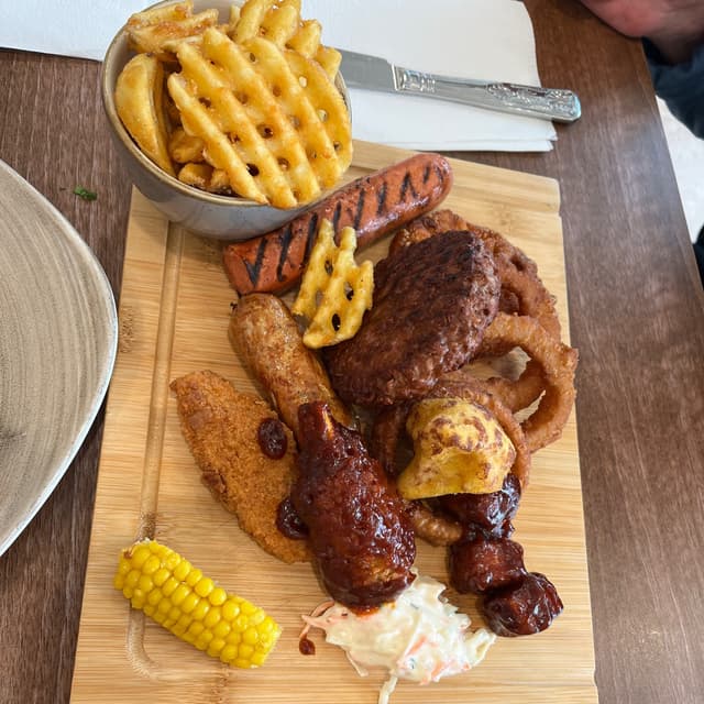 Photo of the dish “Vegan BBQ Platter”