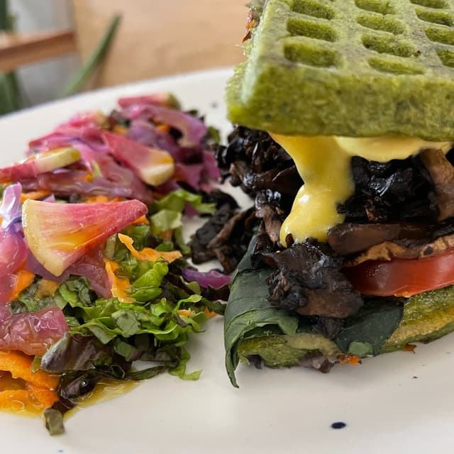 Photo of the dish “Waffle Sandwich Chewbacca”