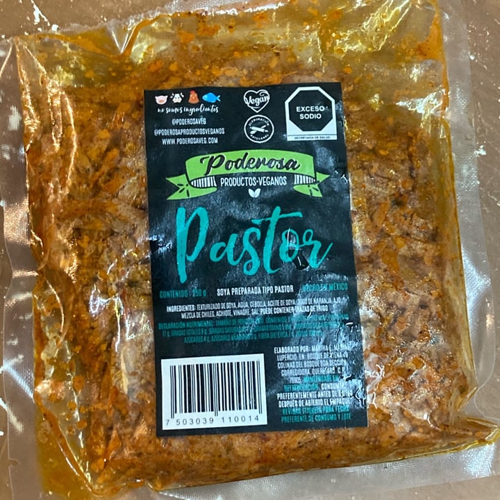 photo of Poderosa Productos Veganos Pastor shared by @burritosabaneroooo on  28 Aug 2024 - review