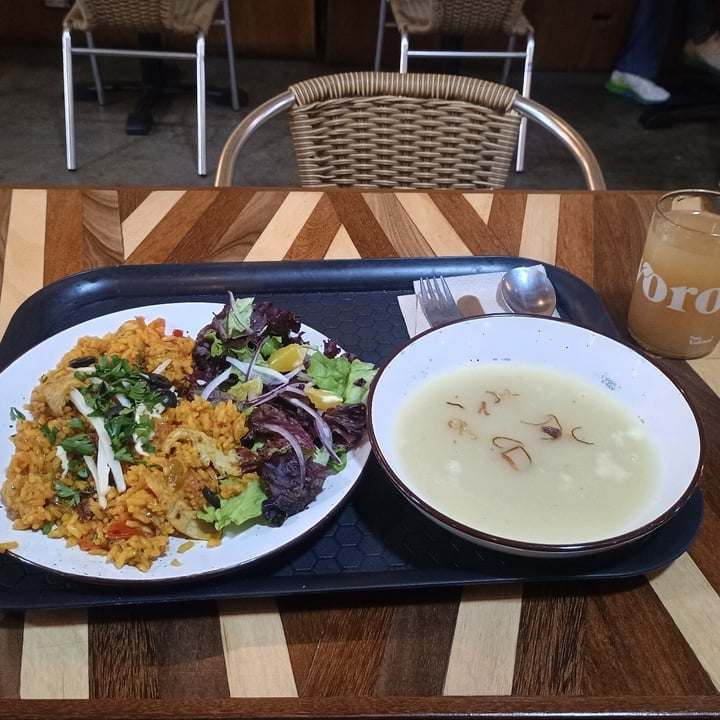 photo of Herbívoro restaurante vegano Menu del dia- Paella shared by @danisdragon on  16 Jun 2025 - review