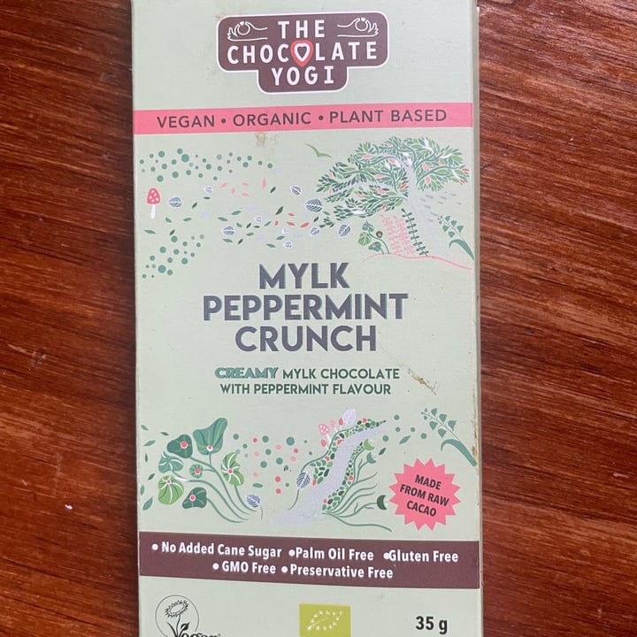 photo of The Chocolate Yogi Mylk Peppermint Crunch shared by @thehumblechickpea on  03 Jan 2024 - review