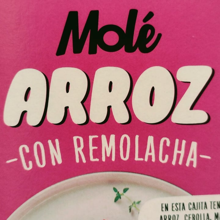 photo of Molé arroz con remolacha shared by @alejandraglck on  01 Apr 2024 - review