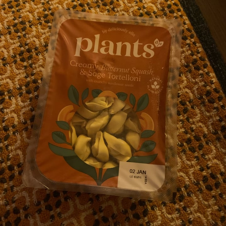 photo of Plants by Deliciously Ella creamy butternut squash and sage tortelloni shared by @unejanie on  05 Jan 2024 - review