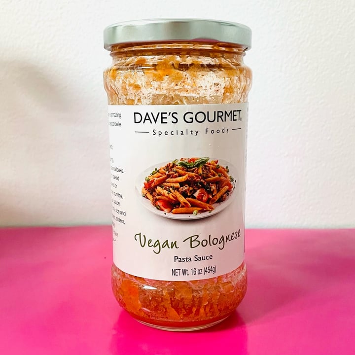 photo of Dave's Gourmet Vegan Bolognese shared by @tamiapple on  25 Mar 2024 - review