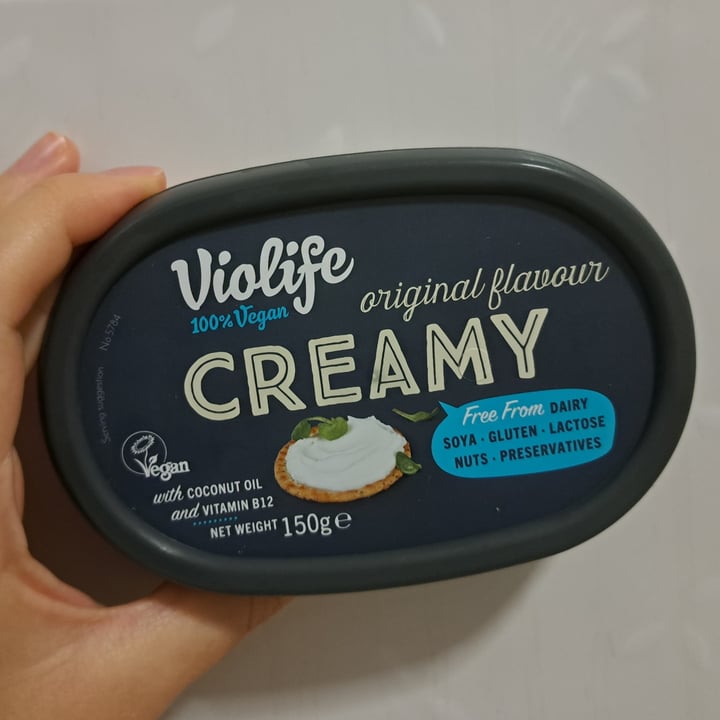 photo of Violife Creamy Original Flavour shared by @veggiemarti on  31 Oct 2023 - review