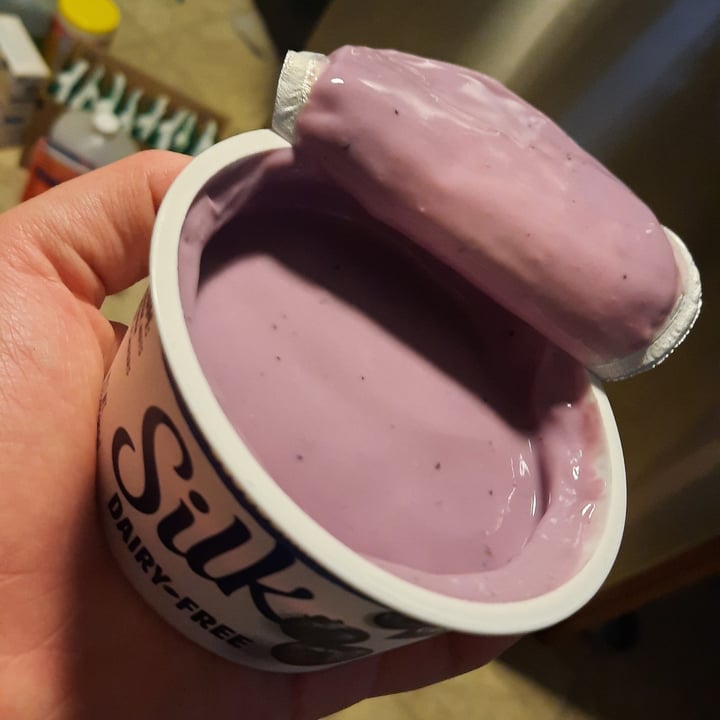 photo of Silk Blueberry Yogurt Alternative Made with Soy shared by @anonvegan on  04 Sep 2023 - review